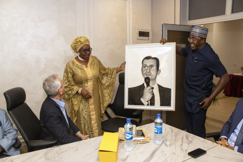 NCF Honours Mr. Anastasios Paul Leventis (CBE, OFR), Member, Nigerian Conservation Foundation Board of Trustees.