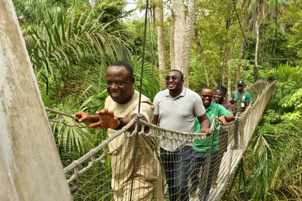 Nigerian Army Heritage and Future Center Visits Lekki Conservation Center.