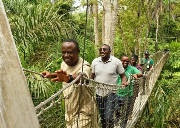 Nigerian Army Heritage and Future Center Visits Lekki Conservation Center.