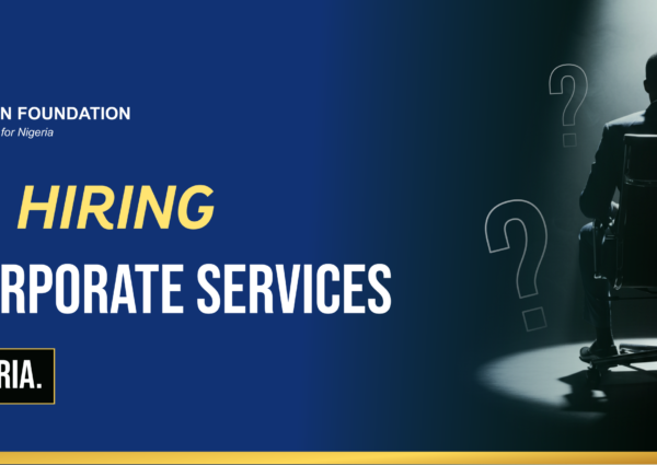 Vacancy for the Position of Head of Corporate Services